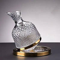 Декантер 1500 мл, обертовий, на підставці, Golden