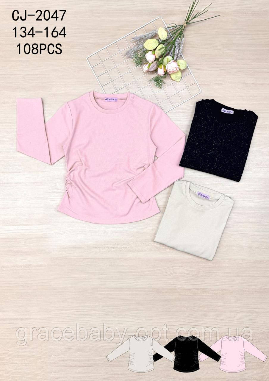 Реглан для дівчаток оптом, Sincere, 134-164 см, № CJ-2047, фото 1