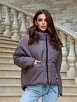 Куртка бомбер, арт.459, шоколад