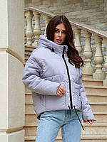 Куртка бомбер, арт.459, сірий