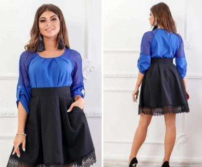 Блуза 117 електрик