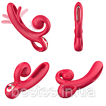 Вібратор з 7 режимами вібрацій та ударниими рухами язичком Erospace Sweet Play Tongue Flipping Vibrator A4, фото 3