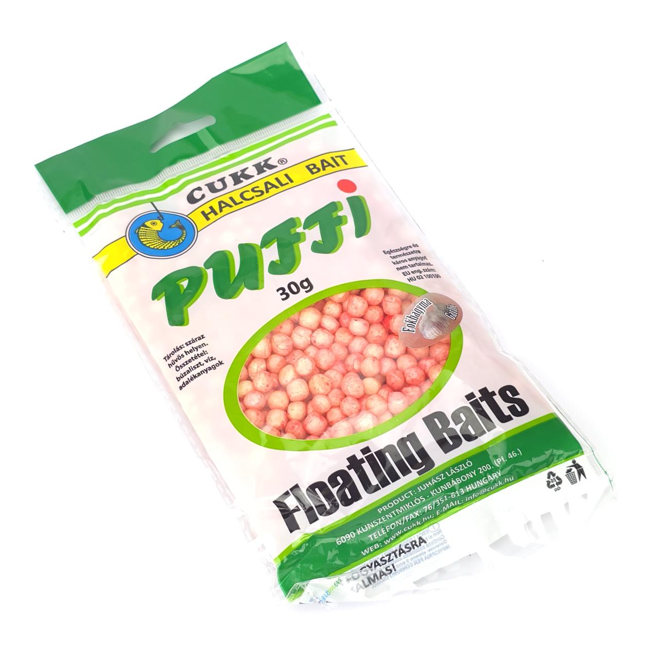 Повітряне тісто Cukk Puffi 30г Mini (Часник) насадка кук пуффі для риболовлі, фото 1