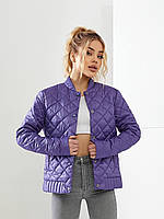 Куртка з ефектом стьобання, арт.310, фіолетовий