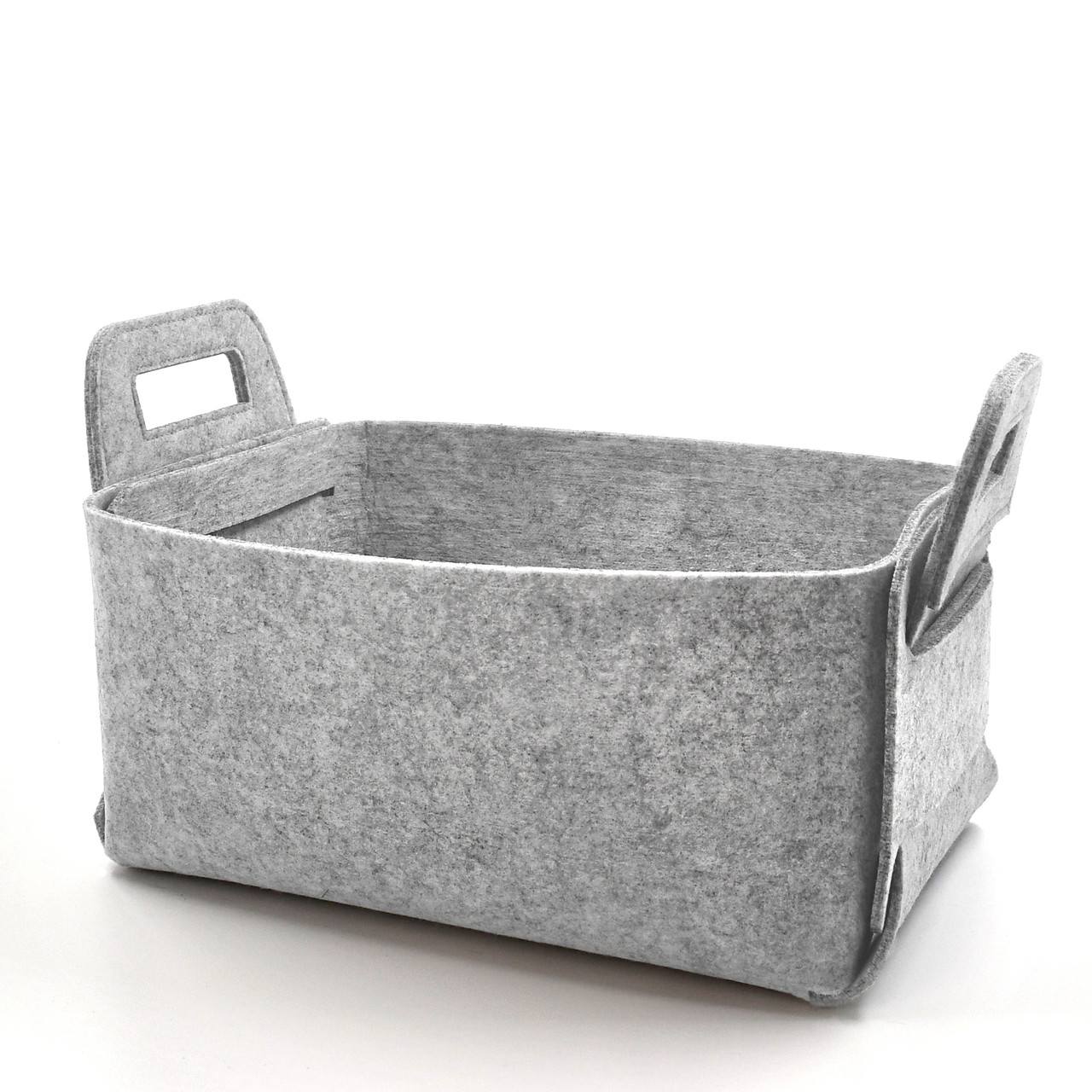 Кошик для зберігання Handy Home Фетр сірий  30х23х16 см (UC-196), фото 1