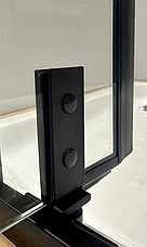 Душова кабіна Veronis KN-16-12 BLACK З ПІДДОНОМ, фото 4