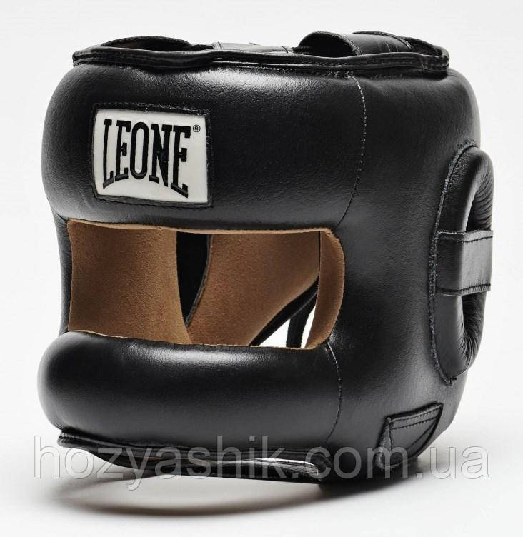 Боксерський шолом із бампером Leone Protection