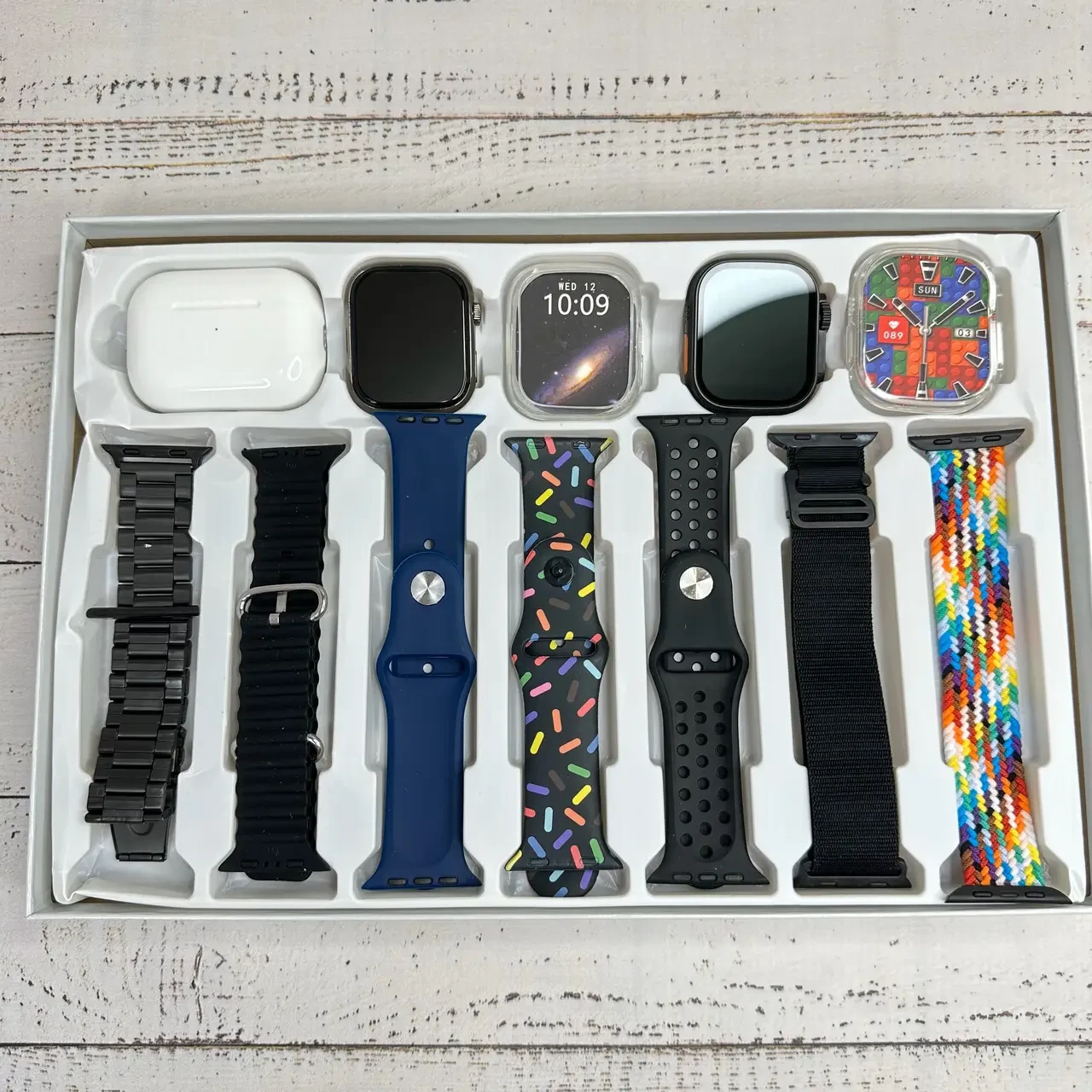 Комплект i60 Suit Extreme: Навушники Pro + Smart Watch Ultra 2 + Smart Watch 9, Black, фото 1