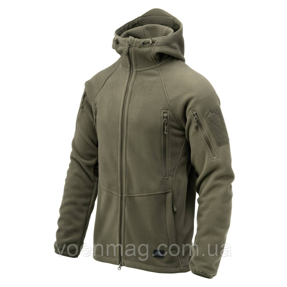 Куртка тактична флісова Helikon-Tex Patriot MK2 Hybrid Fleece Olive Green