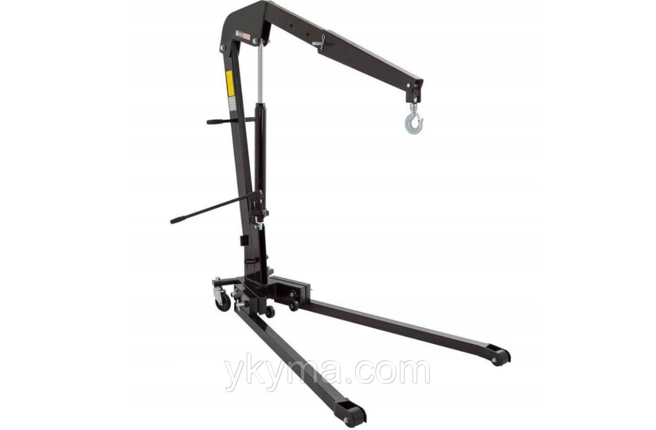 Гідравлічний кран-знімач двигуна AppTech підкатний 1 тона, фото 1