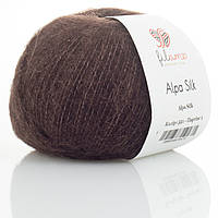 Альпака сілк 521 шоколад