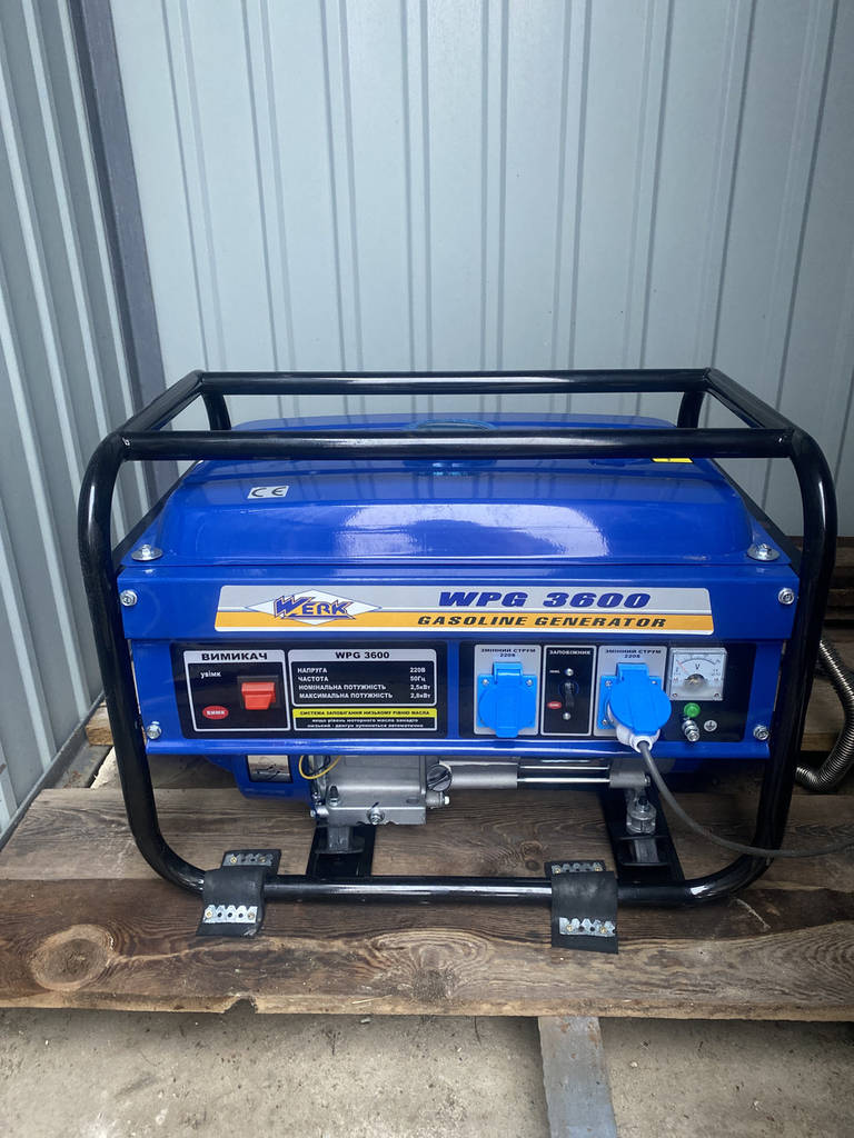 Генератор бензиновий Pezal PGG3100X 3 кВт портативний генератор бензиновий генератор портативний бензиновий - фото покупців 1