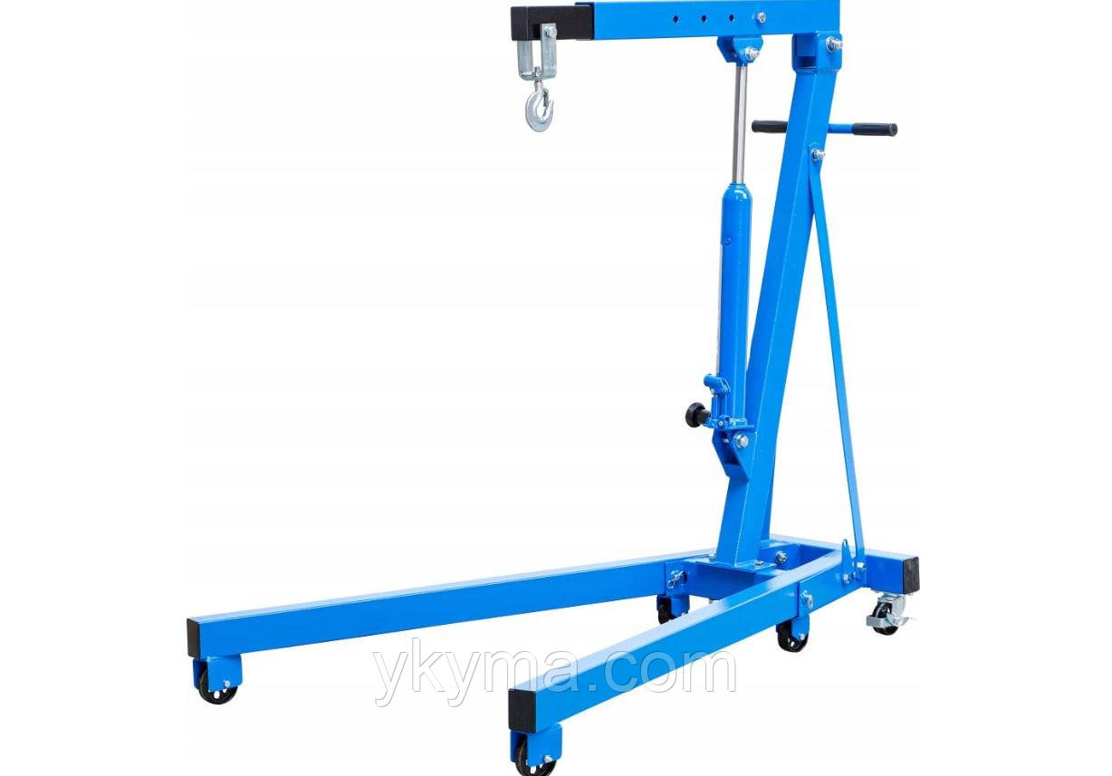 Кран-знмімач двигунів BGS Technic підкатний 1 тона, фото 1