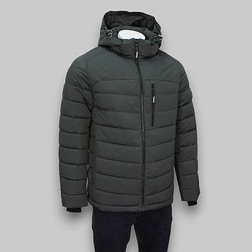 Куртка чоловіча Zero Frozen (зимова) ZF70525q ХАКІ 100% поліестер. Утеплювач: Біо пух 46(Р)