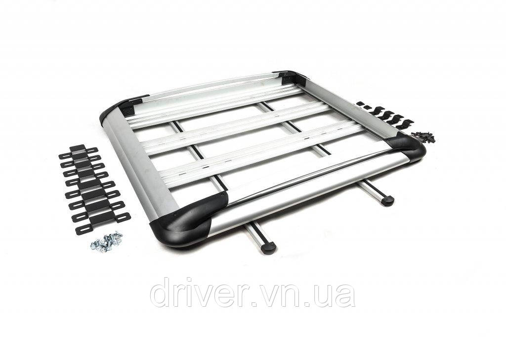 Багажник на крышу с поперечинами и сеткой (125см x 200см) Черный для Nissan NV300/Primastar 2016- гг, фото 1