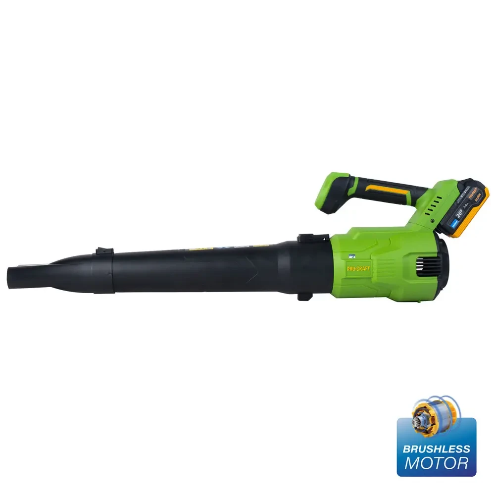 Повітродувка акумуляторна Procraft PB26 безщіткова (1 АКБ 3 А/год), фото 1