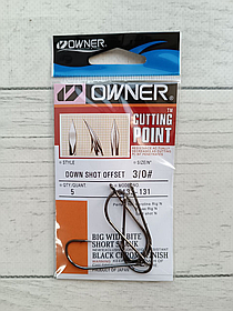 Гачок Straight Shank 5133 Розмір № 3/0 – прямий одинарний гачок з довгим цівком для спінінгу та хижої риби