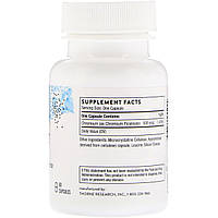 Хром Піколінат 500 мкг, Chromium Picolinate, Thorne, 60 капсул