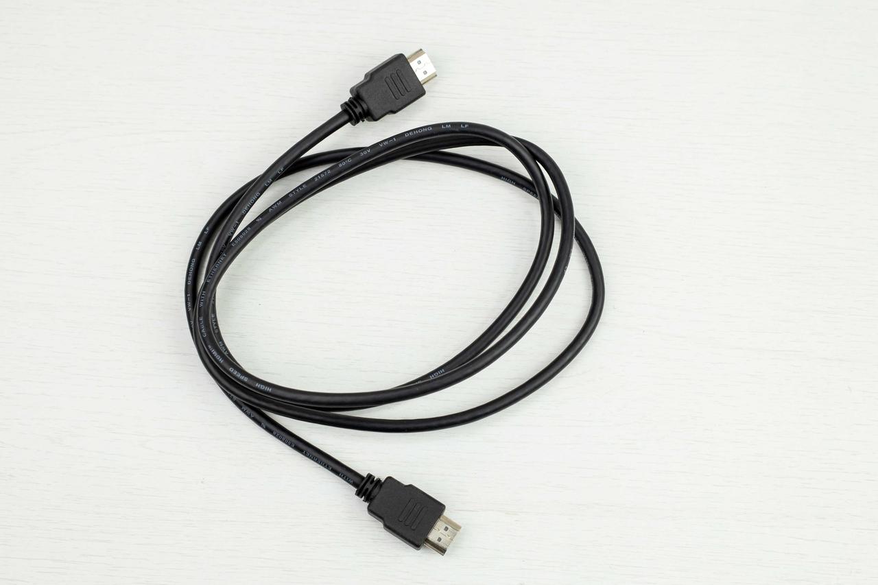 Кабель HDMI to HDMI Чорний E508028 30v Awm