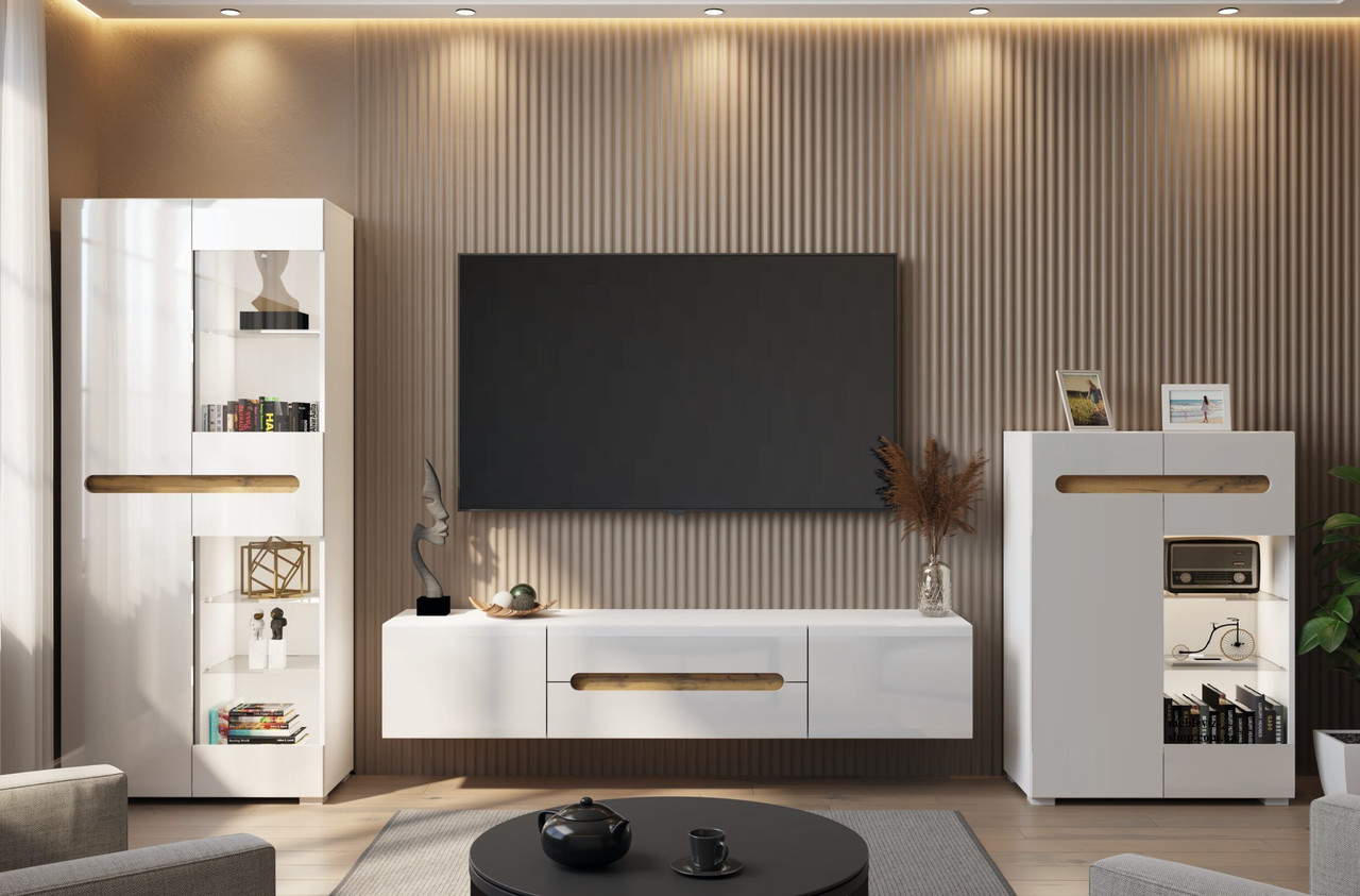 Вітальня Б'янко 340см (Світ Меблів), фото 1