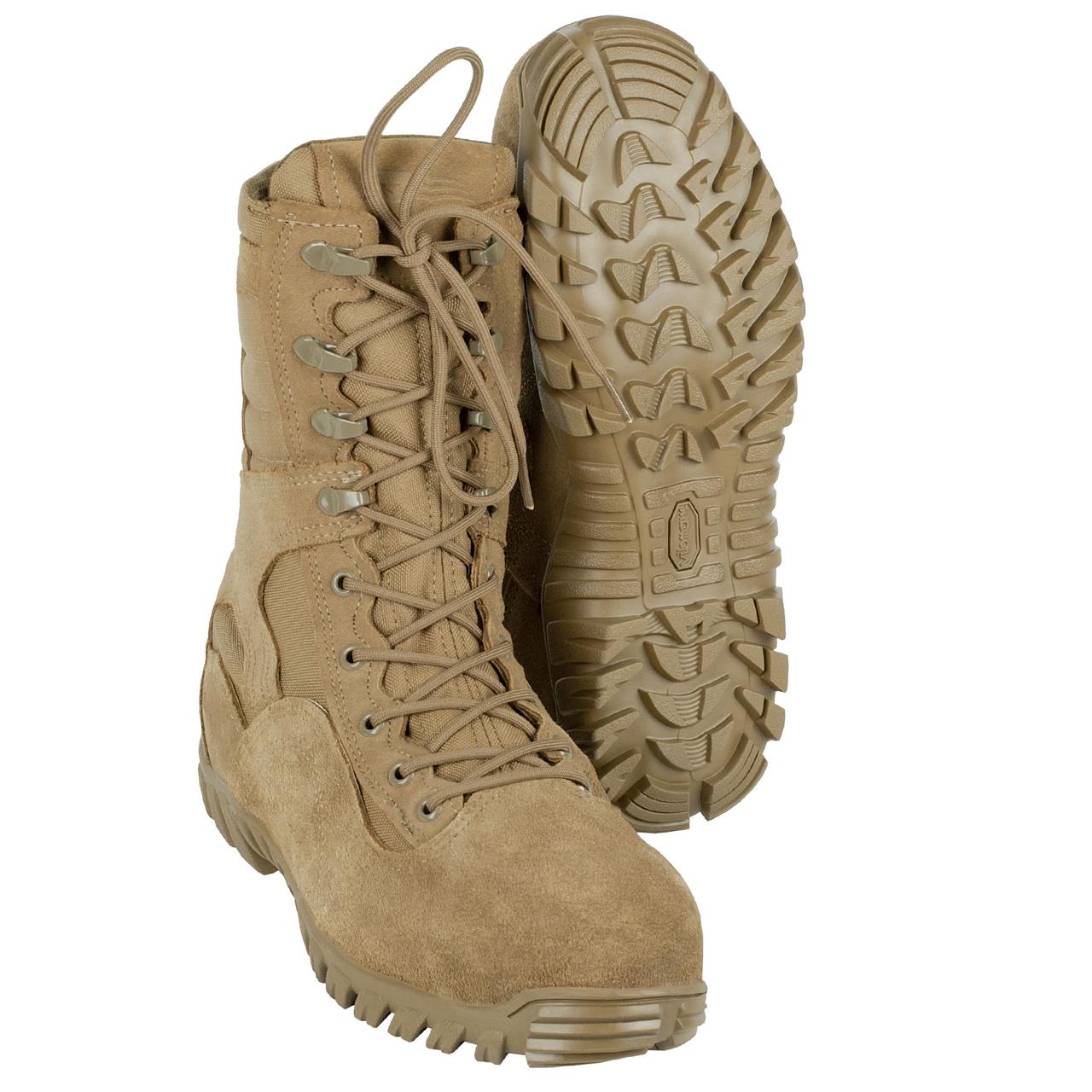 PR1 Літні черевики Belleville Hot Weather Assault Boots 533ST зі сталевим носком, Coyote Brown, 9.5 R (US), Літо