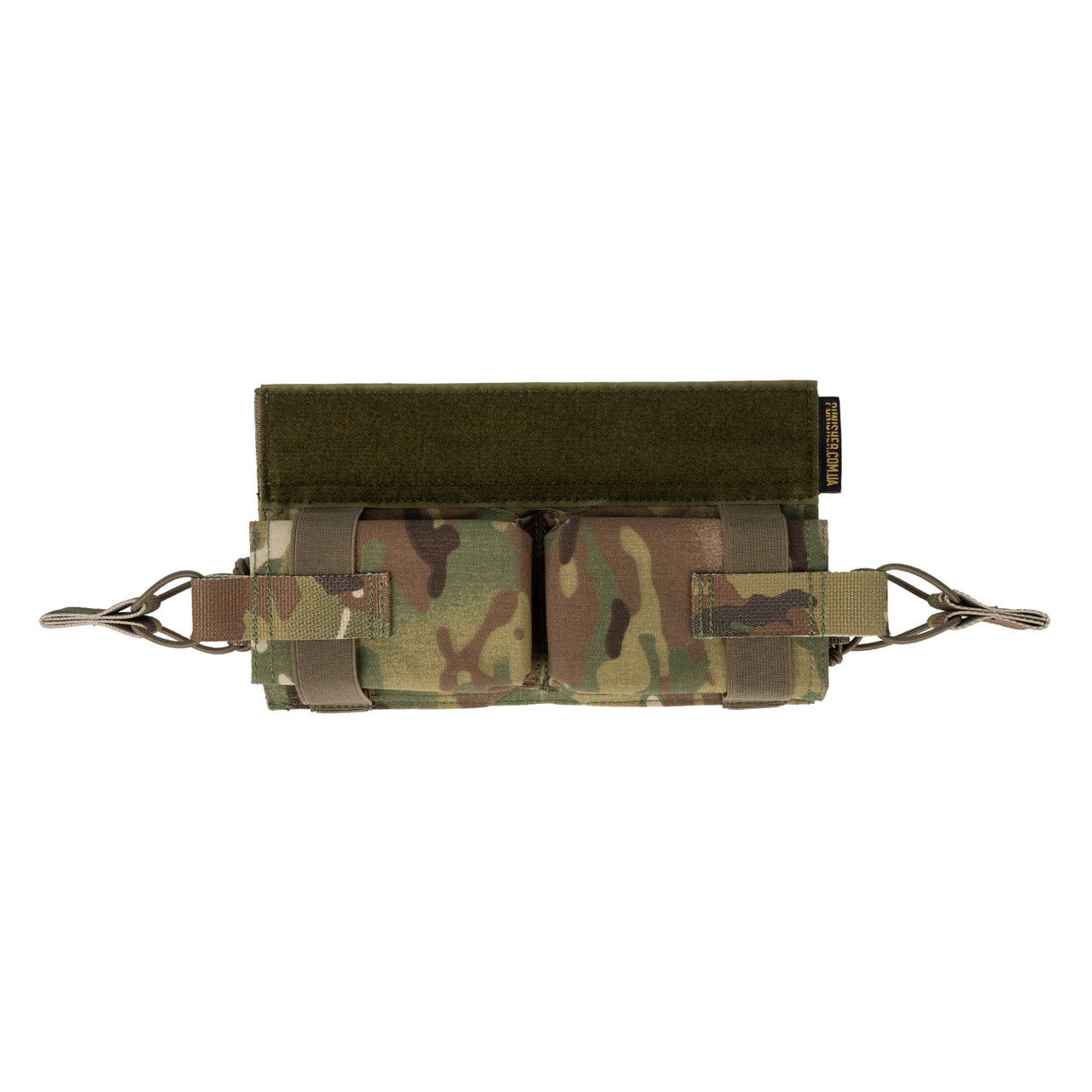 PR1 Підсумок Punisher Side-Pull Mag Pouch для магазинів M4/M16, Multicam, 2, Velcro, AR15/М4, M16, Для плитоноски, 5.56, Cordura
