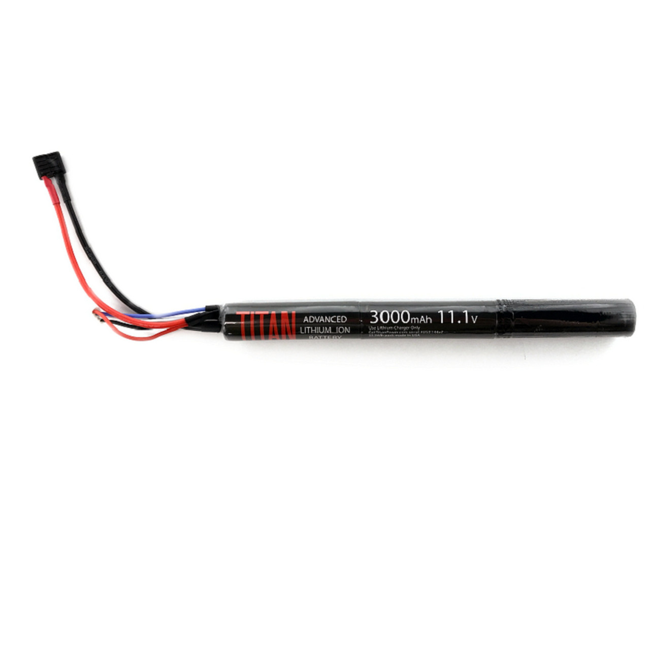 Акумулятор Titan Li-Ion 11.1V 3000mAh Stick (Deans), Чорний PR1
