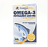 Капсули ОМЕГА-3 жирні кислоти 1000 мг + 12 мг вітаміну Е 100 капсул Німеччина Виробник: Pharmavital GmbH, фото 3