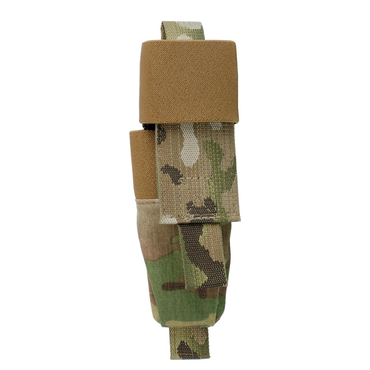PR1 Еластичний утримувач NAR C-A-T Elastic TQ Tourniquet Holder для турнікету, Multicam, Підсумок для турнікету, фото 1