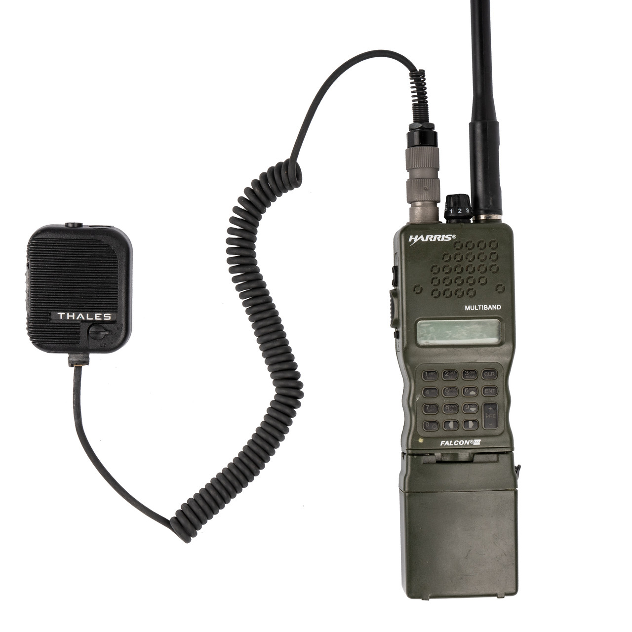 Гарнітура Thales Speaker Microphone (Був у використанні), Чорний PR1