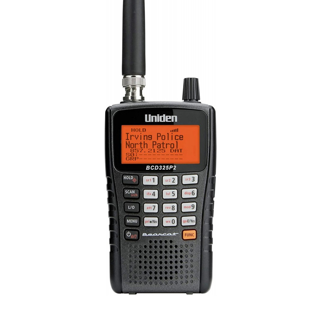 Радіосканер Uniden TrunkTracker V BCD325P2, Чорний, Радіосканер, 25-512, 758-824, 849-867, 894-960 PR1