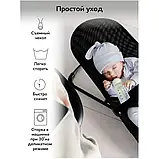 Дитячий шезлонг гойдалка до 11 кг Крісло-гойдалка від 6 до 12 місяців колисковий центр дитяча гойдалка, фото 2
