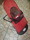 Дитячий шезлонг гойдалка до 11 кг Крісло-гойдалка від 6 до 12 місяців колисковий центр дитяча гойдалка, фото 9