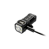Міні ліхтарик Nitecore TUP2 MCT з OLED-дисплеєм і кліпсою (1200LM, 1300mAh, USB-C, ATR, IP54), Синій, фото 9