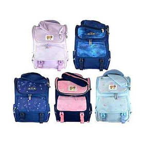 Рюкзак каркасний з ортопедичною спинкою з пеналом Зірка,ракушка,космос   3612 3-8 (12270)