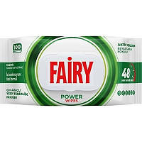 Серветки вологі для прибирання Fairy Power 100шт 3108