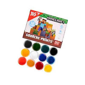 Гуаш 12кол 20мл Yes Minecraft 230407