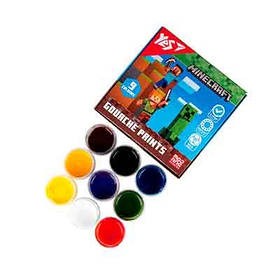 Гуаш 9кол 20мл Yes Minecraft 230406