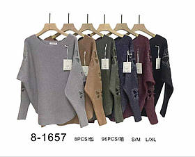 Кофта жіноча оптом, S/M-L/XL рр., № Si-8-1657