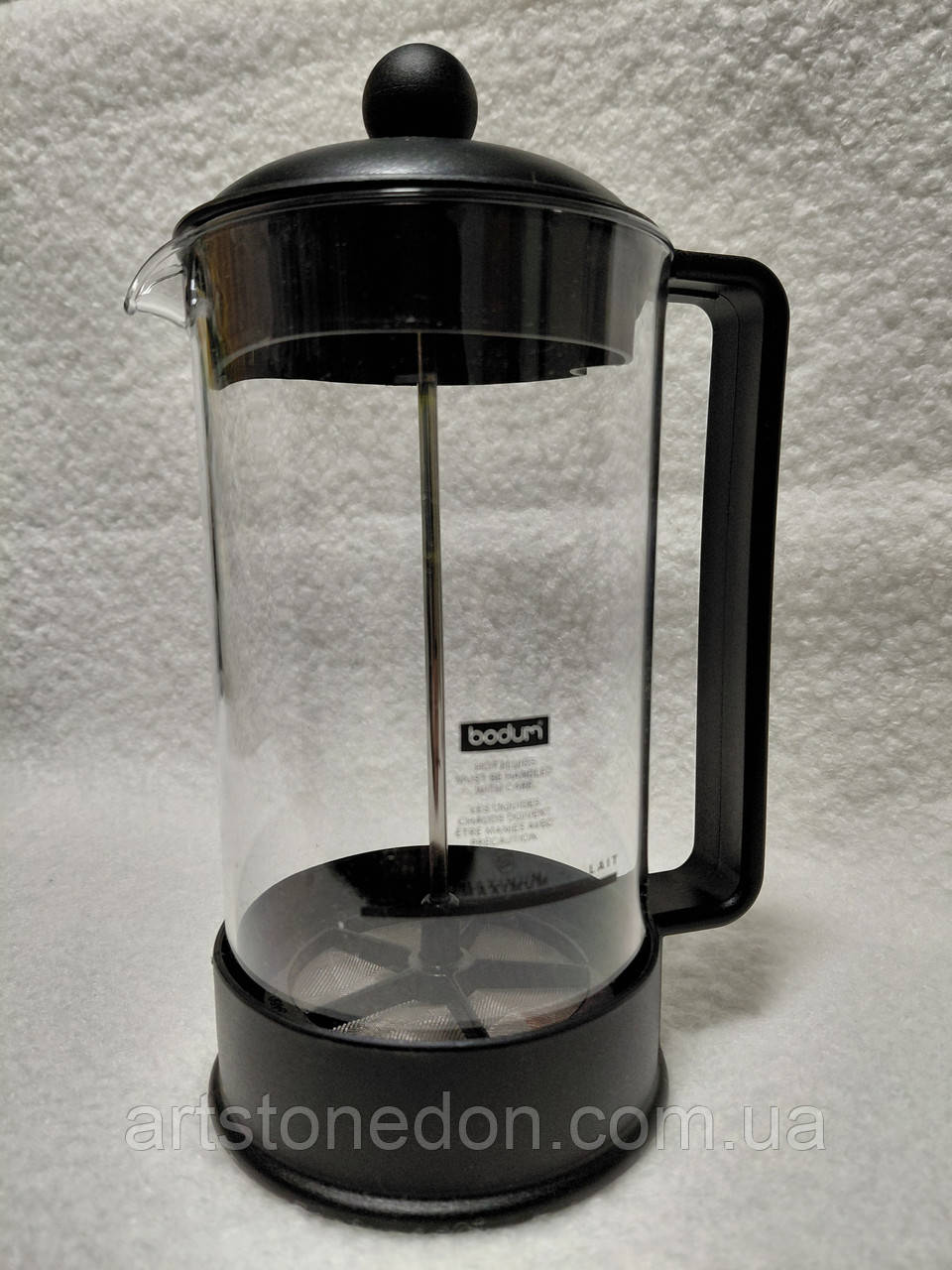 Ручний спінювач молока та вершків Bodum Brazil 0.35 л — для ніжної та густої молочної піни, фото 1