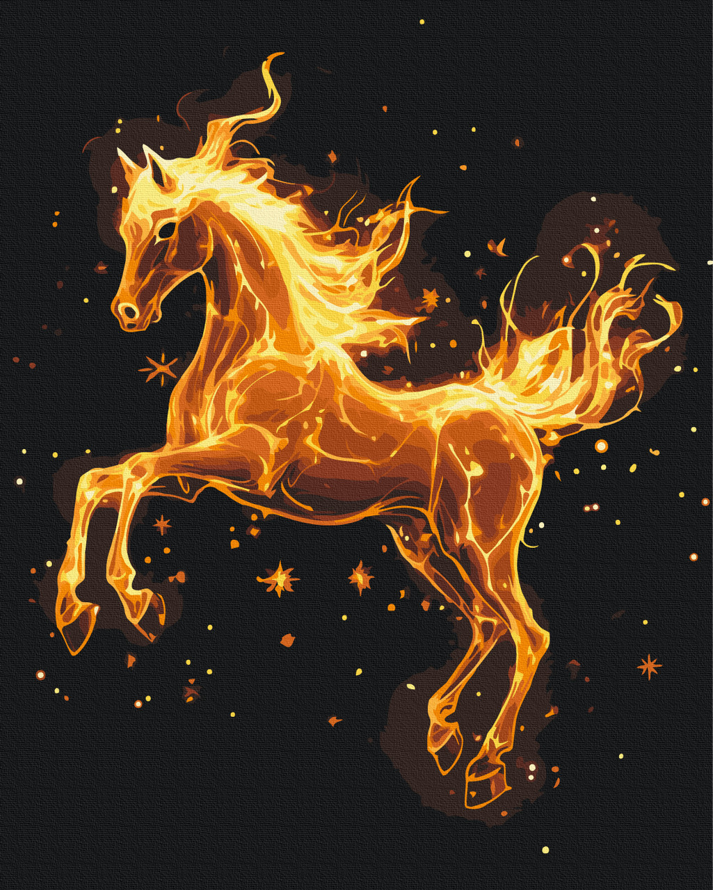 Картина за номерами 40х50 см. Символ 2026 року Brushme BS54523, фото 1