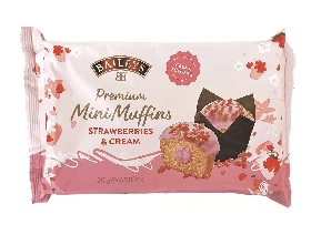Мафіни Baileys Mini Muffins Strawberry Cream 6шт, 210г