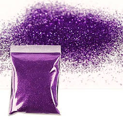 Глітер для декору паковання 1 кг колір фіолетовий
