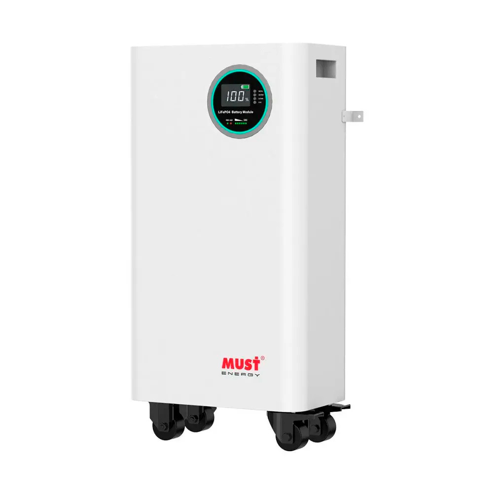 Акумуляторна батарея Must LiFePO4 LP16-48300 51.2V 300Ah, 15.36kWh, BMS150A@16S, CAN2.0/RS232/RS485, 6000 cycles, 490x923x265,, фото 1