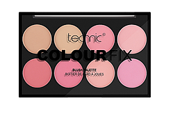 TECHNIC рум'яна для обличчя Colour Fix  Blush Palette 28г