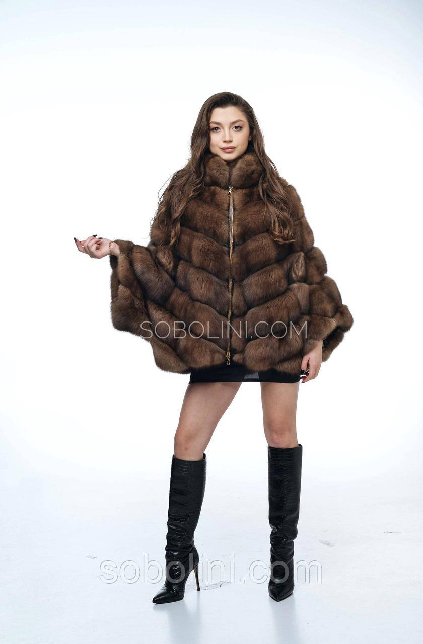 Шубка летучка з хутра соболь баргузин, фото 1