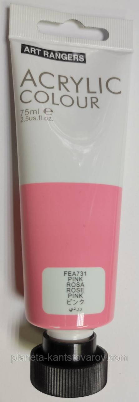 Фарба акрилова 75мл. FEA731 "Pink"