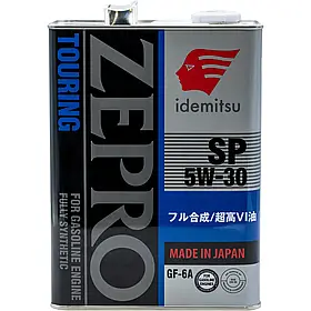 Моторна олива IDEMITSU ZEPRO TOURING 5W30 4л