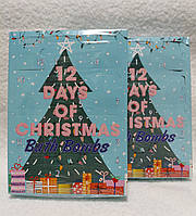 Адвент календарь Набір бомбочок для ванни **Elysium Spa “12 Days of Christmas”** – 12 шт по 50 г