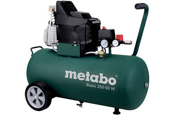 Безоливний компресор Metabo Basic 250-50 W OF Безкоштовна доставка по Україні!